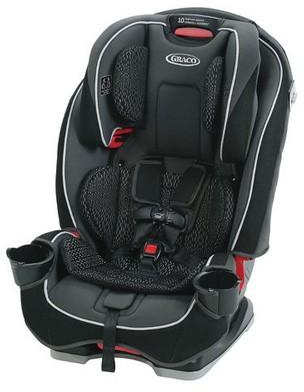 Graco Slim Fit All-In-One Convertible Car Seat Camelot
