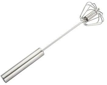 Rotary Egg Beater Silver 25x25x8cm