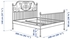 LEIRVIK Bed frame, white, 160x200 cm - IKEA