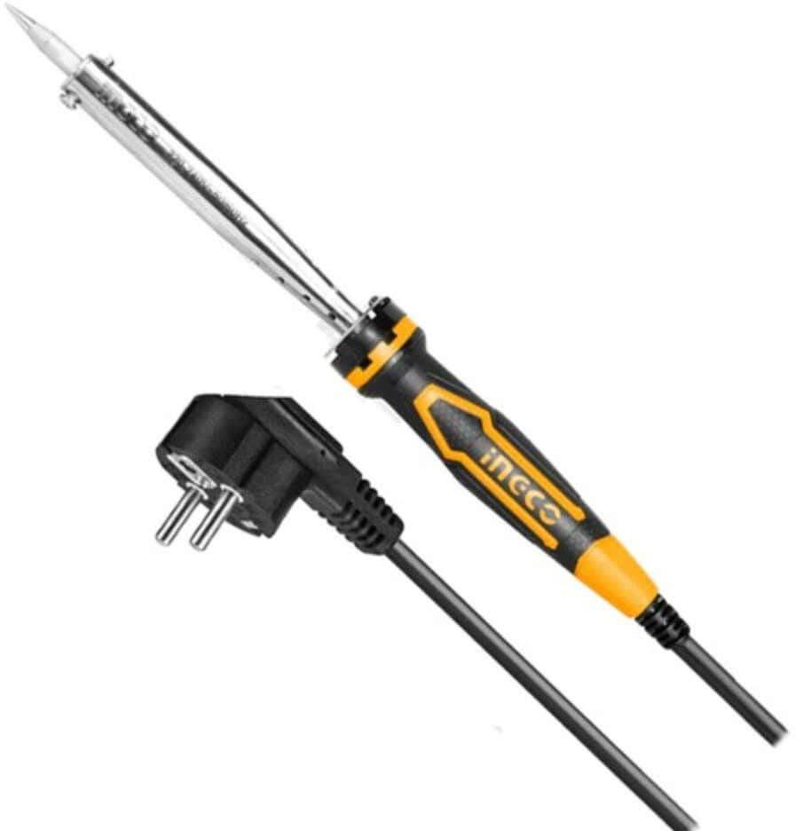 Get Ingco Si0248 Soldering Iron, 40 Watt - Black Yellow with best offers | Raneen.com
