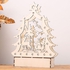 DIY Creative LED Light Tabletop Christmas Wooden Decorations Adornment Xmas Gift