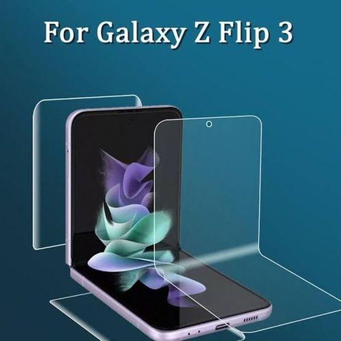 Samsung Galaxy Z Flip 3 5G 360 Front And Back Solid Screen Protector
