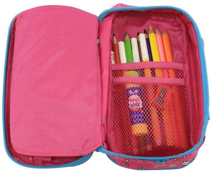 Smily Kiddos Pink Multipurpose Pencil Case- Babystore.ae