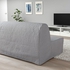 LYCKSELE MURBO 2-seat sofa-bed, Knisa light grey - IKEA