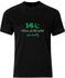 Pakistan 14 August Patriotic Independent Day Graphic Casual Crew Neck Slim-Fit Premium T-Shirt Black