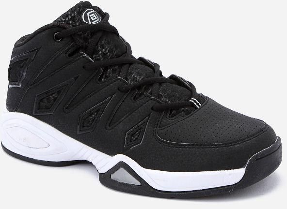 Activ Leather Basketball Sneakers - Black