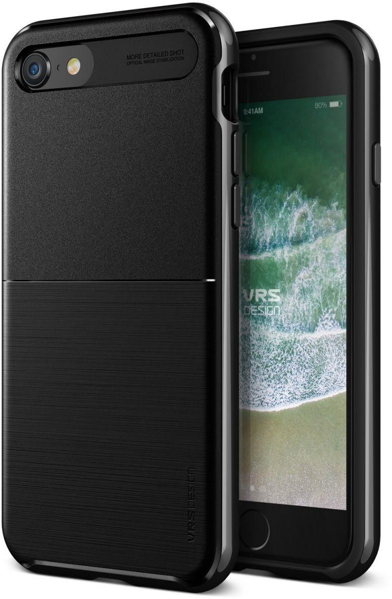 VRS Design iPhone 8 / iPhone 7 High Pro Shield cover / case - Metal Black