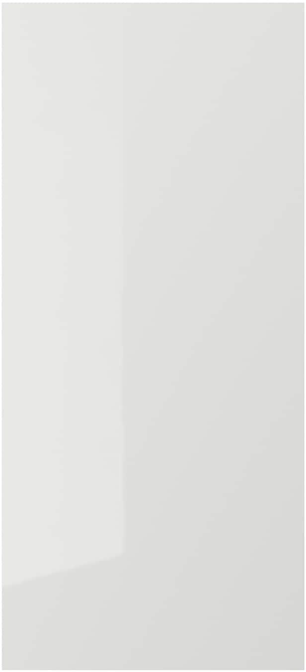 RINGHULT Cover panel - high-gloss light grey 39x86 cm