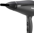 Babyliss Hair Dryer, 2000W, 3 Temperatures, Black - 5910E with Babyliss Ceramic Hair Rotating Brush with Attachments, 2 Temperatures, Purple - AS960SDE