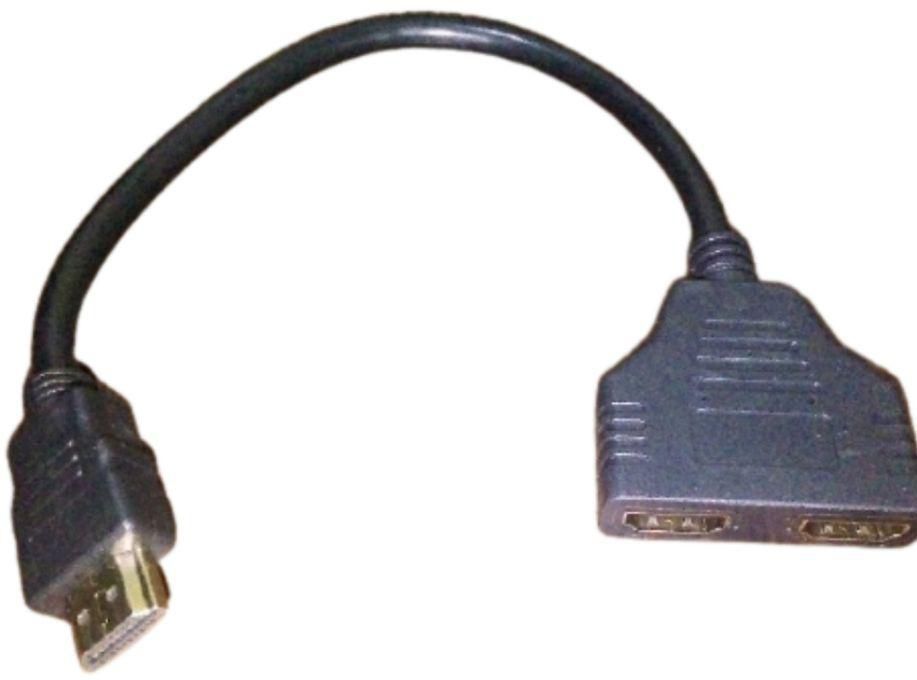 2 Ports HDMI Splitter 1 In 2 Output Male To 2 Female