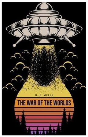 كتاب The War Of The Worlds غلاف ورقي الإنجليزية