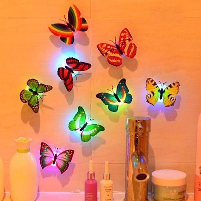 3DLED Light Butterfly Wall Sticker Home Decoration