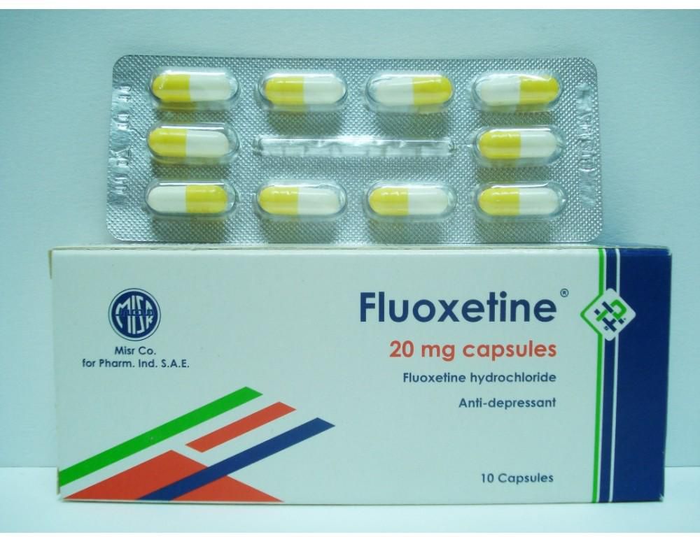 FLUOXETINE 20 MG 10 CAP