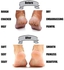 Diruno Unisex Silicone Anti Crack Gel Heel & Foot Moisturizing Pad Socks for Pain Relief (Beige, Free Size)