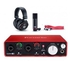 Focusrite Scarlett 2i2 Studio (3rd Gen) USB Audio Interface And Recording Bundle.
