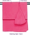 Zet Zone Abaya Ladies Dress - Pink Shiny Pink XS