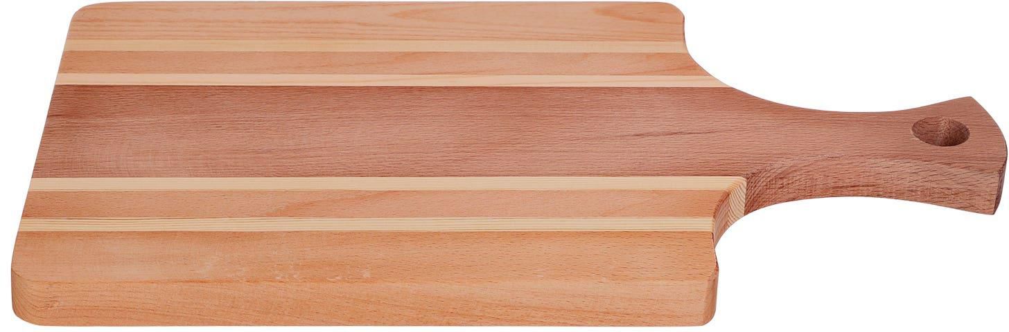 احصل على بلانشة تقطيع خشب زان إليت، 44×23 سم - خشبي مع أفضل العروض | رنين.كوم