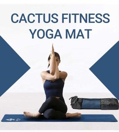 Cactus fitness Yoga Pilates Mat Gym Exercise Mat Home Fitness For Women And Men Non-slip TPE mat 183cm extra long