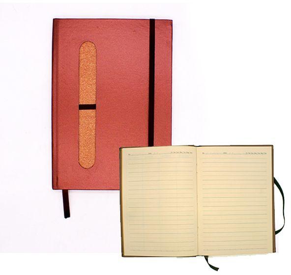 Yassin Hard Cover Weekly Planner X With Pen Holder - A5