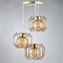 Triple Cell ceiling lamp, Gold - 3RG1032