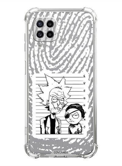 Shockproof Protective Case Cover For Samsung Galaxy M22 Rick and Morty sketch
