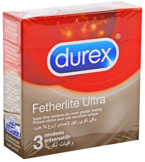 Durex Condoms Fetherlite Ultra 3s