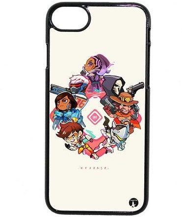 Protective Case Cover For Apple iPhone 8 The Video Game Overwatch