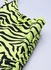 Smocked Detail Animal Printed Long Evening Maxi Dress Multicolour