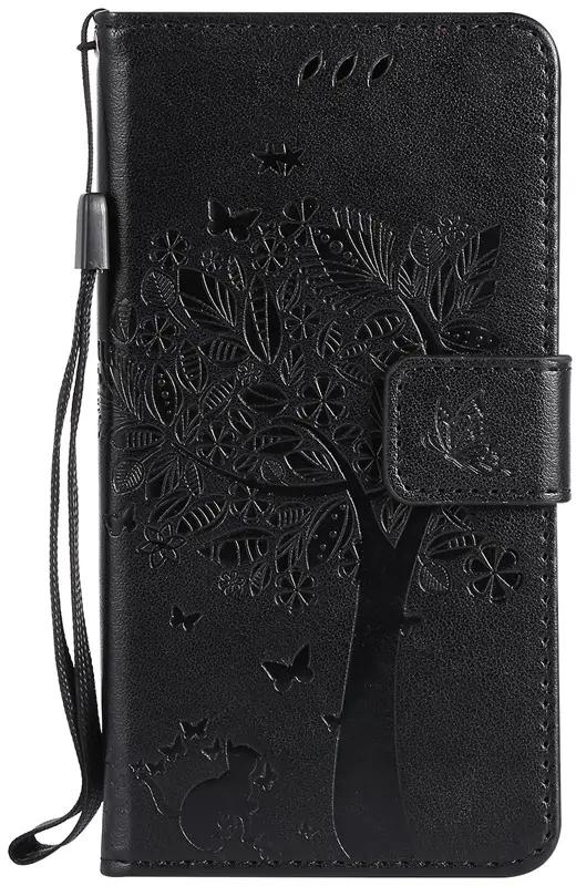 Samsung Galaxy J3 2017/J3 Emerge Case,Premium PU Leather Flip Wallet Case Cover