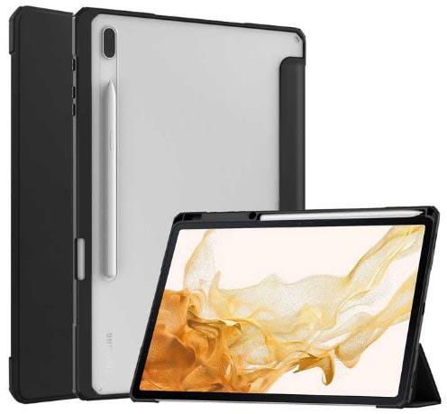 Acrylic Transparent Tablet Case For Samsung Galaxy Tab S8 Plus 12.4" Sm-x800 Sm-x806