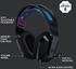Logitech G535 Lightspeed Wireless Gaming Headset - Lightweight on-Ear Headphones, flip to Mute mic, Stereo, Compatible with PC, PS4, PS5, USB Rechargeable - Black, One Size