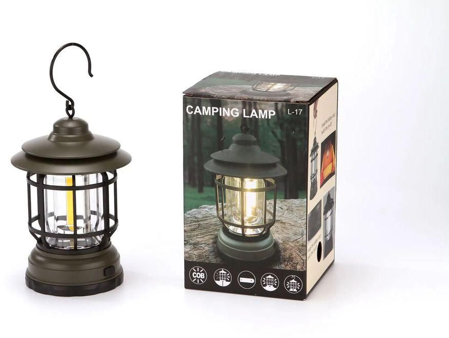 Retro Metal COB Lantern Hanging Battery Powered Lantern, Suitable For Camping, Night Fishing, Hiking And Home Lighting (No Battery)