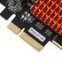 PCIE Dual Port Gigabit Optical Fiber Network Card PCIE Network Card PCIE Gigabit Network Card Support SFP PCIE /X4X8/X16