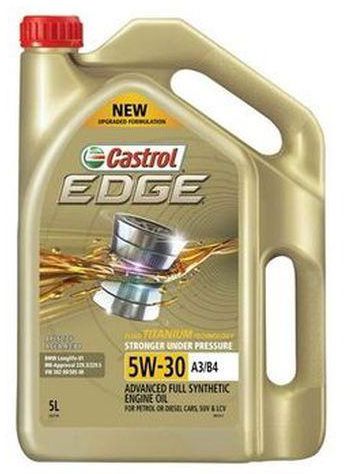 Castrol Edge 5W-30 Advanced Full Synthetic Motor Oil - (5L)