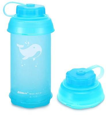 Collapsible Water Bottle - 750ML 9.5x9.5x6.0centimeter