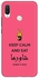 غطاء حماية واقٍ لهاتف هواوي P سمارت+ (نوفا 3i) كيب كالم أند إيت شاورما (باللون الوردي)