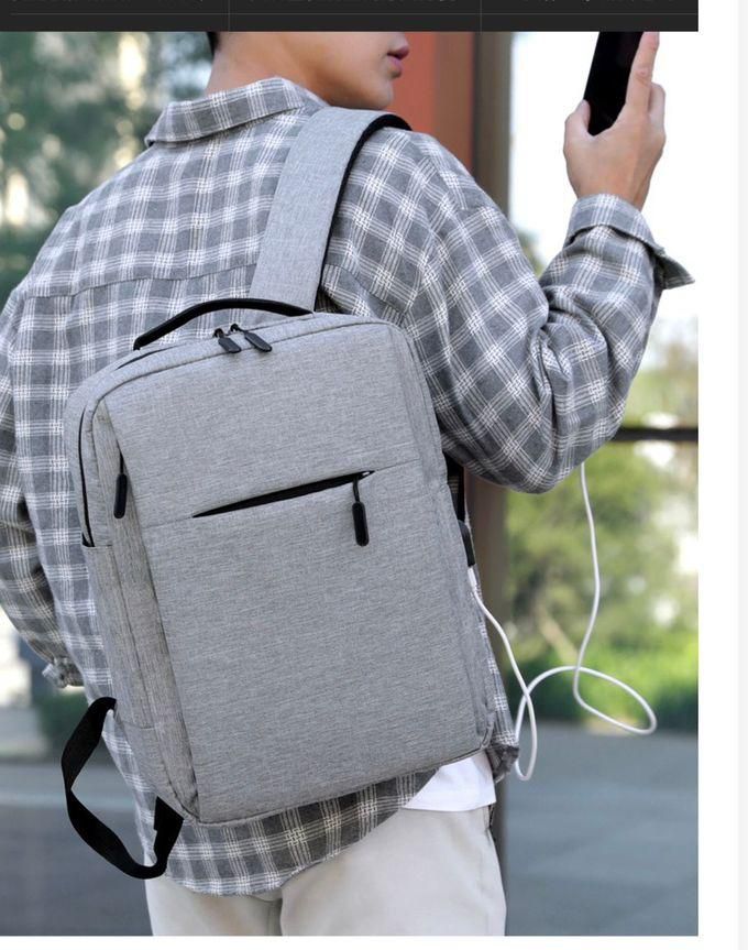 Business Backpack School Backpack - Gray