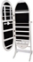 Wood Jewelry Cabinet And Organizers Full Length Jewelry, White