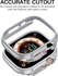 Apple Watch Ultra 49mm Titanium Frame Case And Doesn't Cover The Screen - Silver