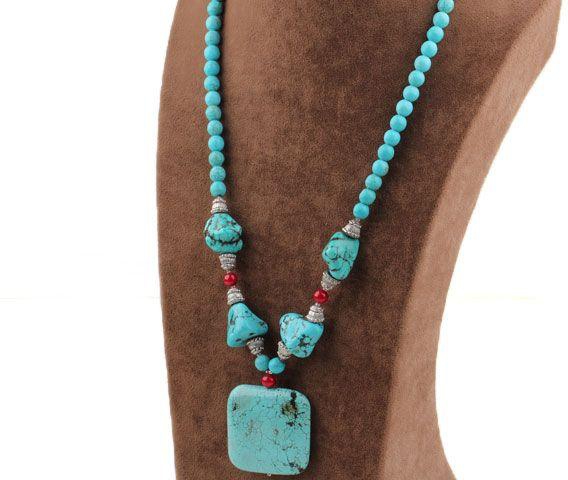 Turquoise Necklace (T1991)