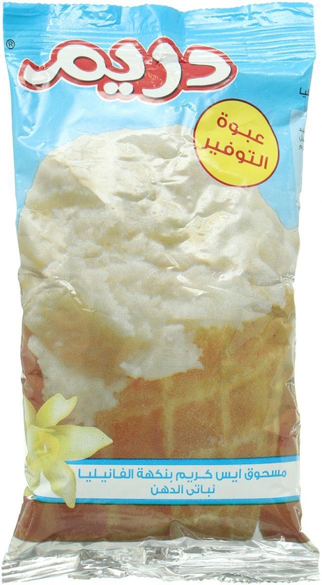 Dreem Ice Cream Vanilla Flavor Powder, 200 gm
