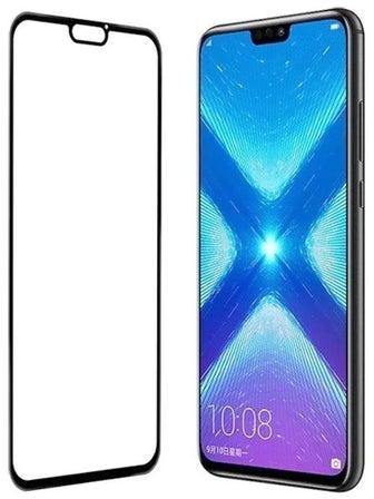 3D Tempered Glass Screen Protector For Huawei Honor 8X Black/Clear