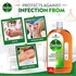 Dettol Antiseptic Antibacterial Disinfectant Liquid for Effective Germ Protection & Personal Hygiene, Used in Floor Cleaning, Bathing and Laundry, 4L (Pack of 2)