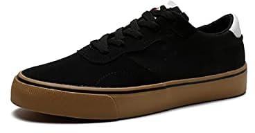YOGISU Running Shoes, Low Pro Men Skateboarding Shoes Low Cut Outdoor Walking Jogging Sneakers Lace Up Athletic Shoes Unisex Women (Size : 41)