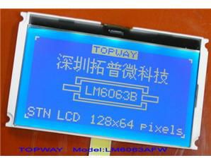 LCD 128x64 (LM6063AFW-2)