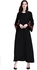 Embroidered Bell Sleeve Maxi Dress Modest Wear 4 Sizes (3 Colors)