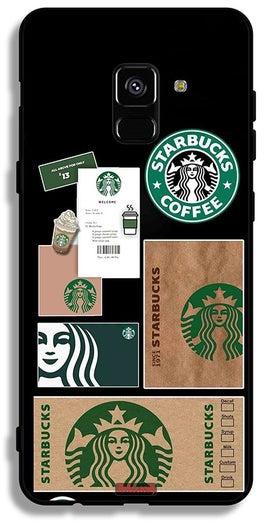 Samsung Galaxy A8 Plus (2018) Protective Case Cover Starbucks Sticker