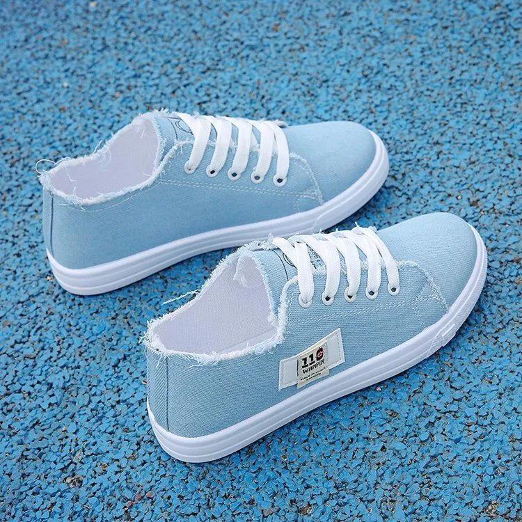 New Arrival Rubber Shoes ladies shoes best womens canvas shoes  women's sports shoes denim cheap casual shoes ladies running shoes school girl board shoes women sneakers Valentine'