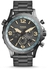 Fossil Nate Men's Gunmetal Dial Stainless Steel Band Chronograph Watch - JR1517