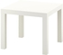 LACK طاولة جانبية - أبيض ‎55x55 سم‏